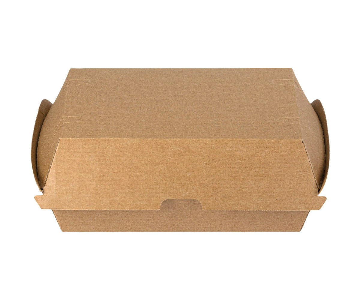 ΚΟΥΤΙ  ΦΑΓΗΤΟΥ ΧΑΡΤΙΝΟ ΚΡΑΦΤ DINNER BOX (17,5x16x5x7,5cm) - DURA SERIES FSC 100τεμ.