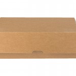 ΚΟΥΤΙ  ΦΑΓΗΤΟΥ ΧΑΡΤΙΝΟ ΚΡΑΦΤ LARGE SNACK BOX (20,5x10,5x8)- DURA SERIES FSC 100τεμ.