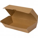 ΚΟΥΤΙ  ΦΑΓΗΤΟΥ ΧΑΡΤΙΝΟ ΚΡΑΦΤ LARGE SNACK BOX (20,5x10,5x8)- DURA SERIES FSC 100τεμ.