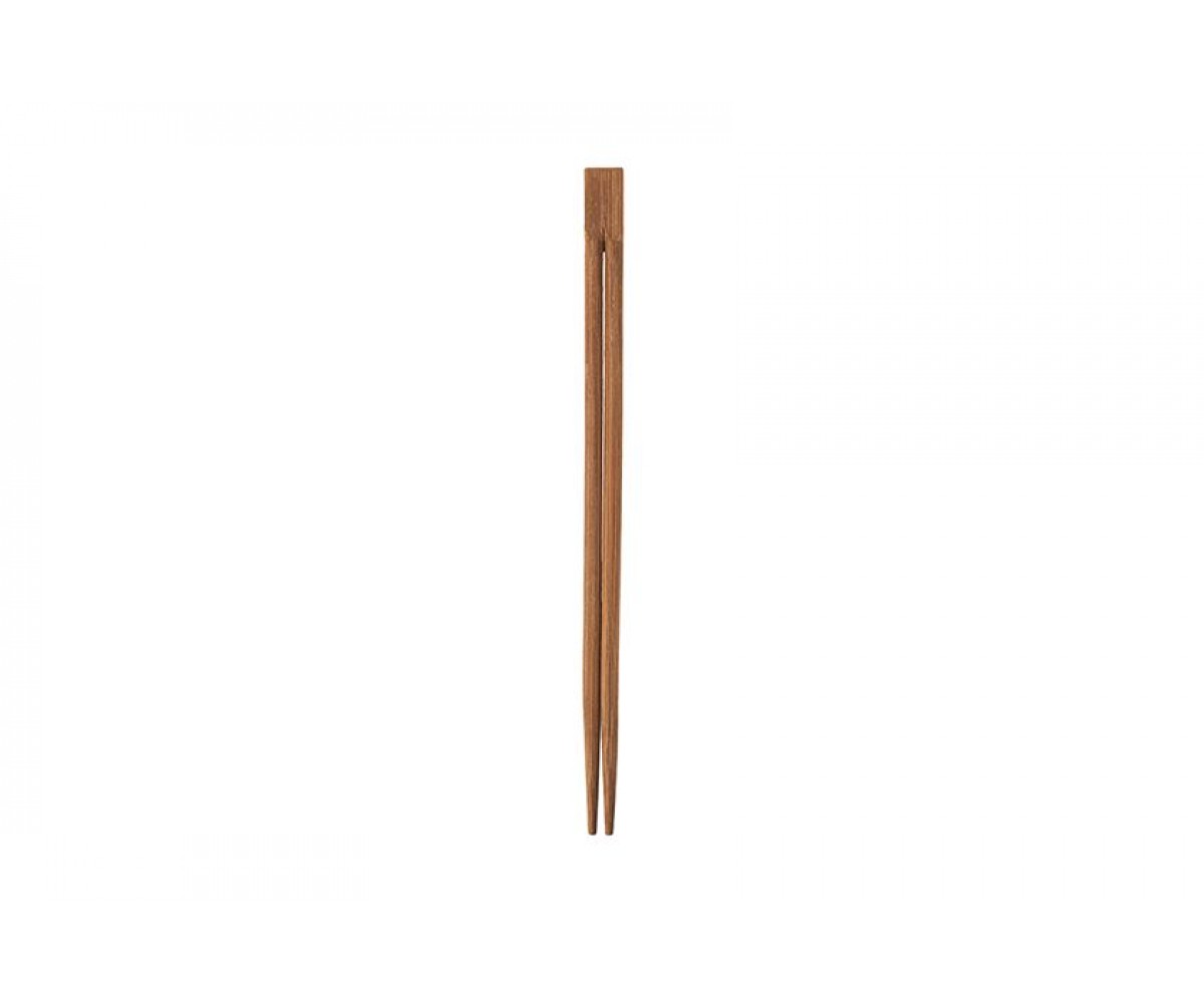 Chopsticks Premium Carbonized Βamboo 23 cm. Πλήρως Συσκευασμένα